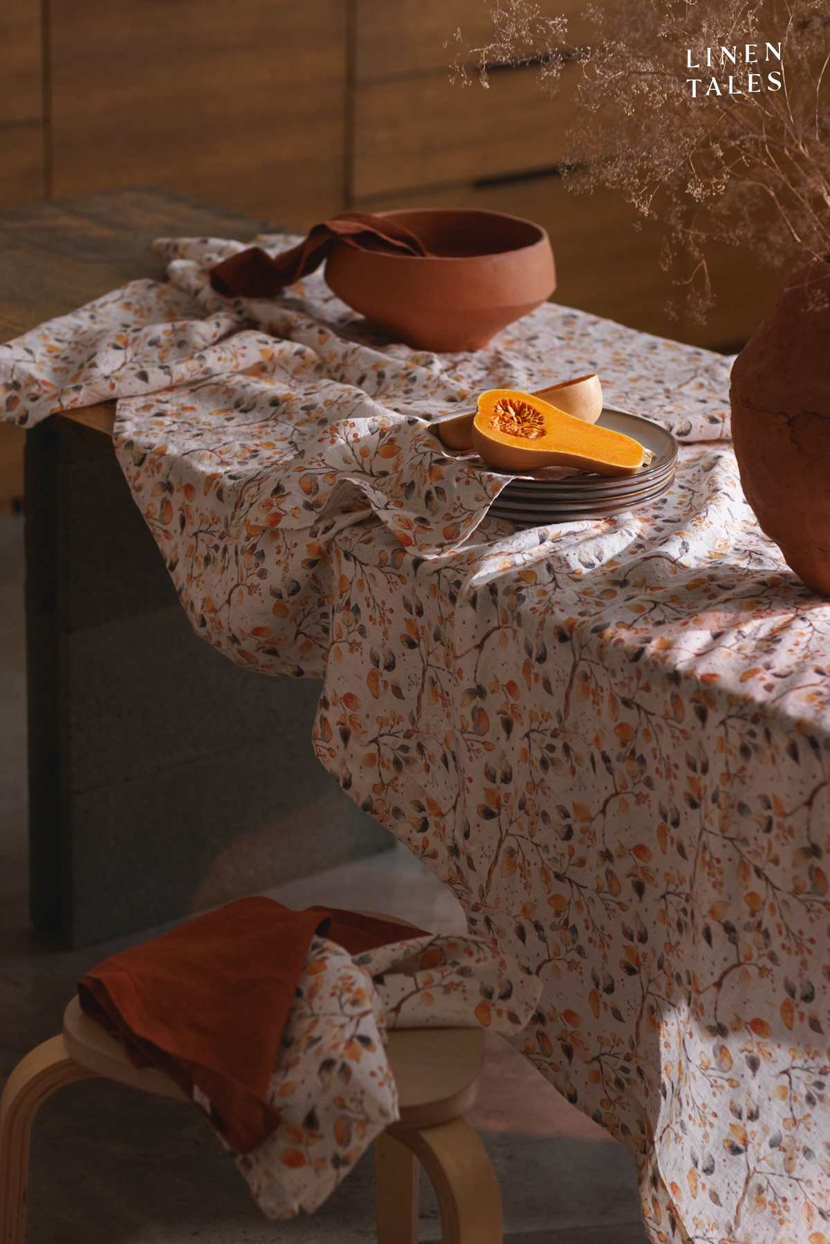 Clay Linen Napkins – Set of 12