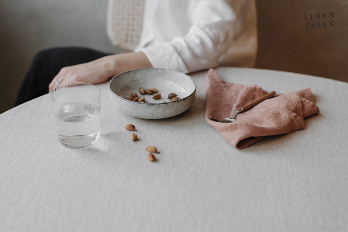 Cafe Creme Lightweight Linen Napkins – Set of 2