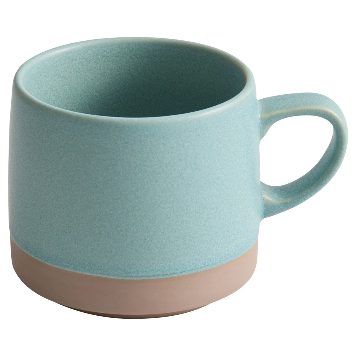 Aurora Dual-Tone Ceramic Mug – Minimalist Morandi Series